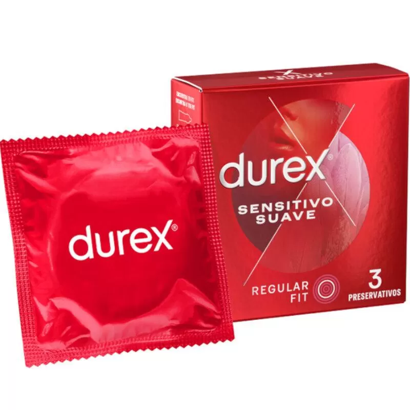 Durex sensitivo suave 3 uds Durex sensitivo suave 3 uds