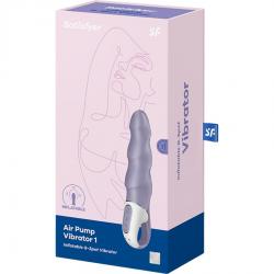 Satisfyer - air pump vibrator 1 vibrador g-spot inflable morado