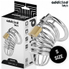 Addicted toys locked - iron cell jaula para pene de metal 4 cm talla s - 1