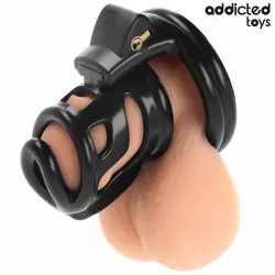 Addicted toys locked - gilden cage jaula para pene de silicona 8,5 cm