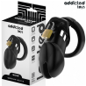 Addicted toys locked - obsidian hold jaula para pene talla m - 1