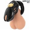 Addicted toys locked - obsidian hold jaula para pene talla s - 3
