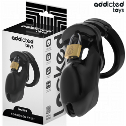 Addicted toys locked - forbidden vault jaula para pene 10 cm