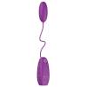 Bala vibradora B Swish Bnaughty Classic morada con su mando de cable