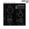 Addicted toys locked - eternal lock jaula para pene 9 cm - 5