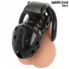 Addicted toys locked - chained hollow jaula para pene 10,5 cm - 3