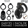 Addicted toys locked - sealed crypt jaula para pene 8 cm - 4