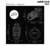 Addicted toys locked - iron cell jaula para pene de metal 5 cm talla l - 5