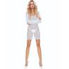 Passion - bs110 bodystocking puntos blanco - 1