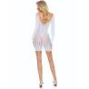Passion - bs110 bodystocking puntos blanco - 2