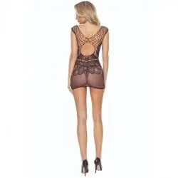 Passion - bs111 bodystocking encaje negro Passion - bs111 bodystocking encaje negro
