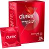 Caja de 24 preservativos Durex Sensitivo Suave con un sobre