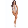 Passion - bs112 bodystocking encaje blanco - 1