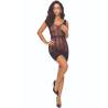 Passion - bs113 bodystocking encaje negro - 1