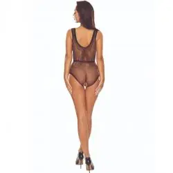Passion - bs115 bodystocking rejilla negro Passion - bs115 bodystocking rejilla negro
