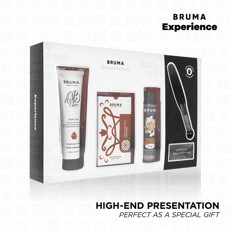 Bruma xperience - kit tentación dulce tarta americana vibro-orgásmica Bruma xperience - kit tentación dulce tarta americana vibro-orgásmica