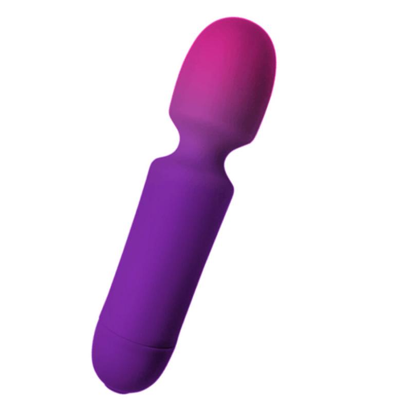 Rocks- off - glo- girl vibrador wand mini morado Rocks- off - glo- girl vibrador wand mini morado