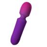 Rocks- off - glo- girl vibrador wand mini morado - 1