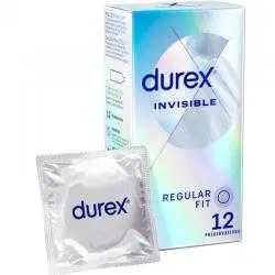 Durex invisible extra fino 12 uds