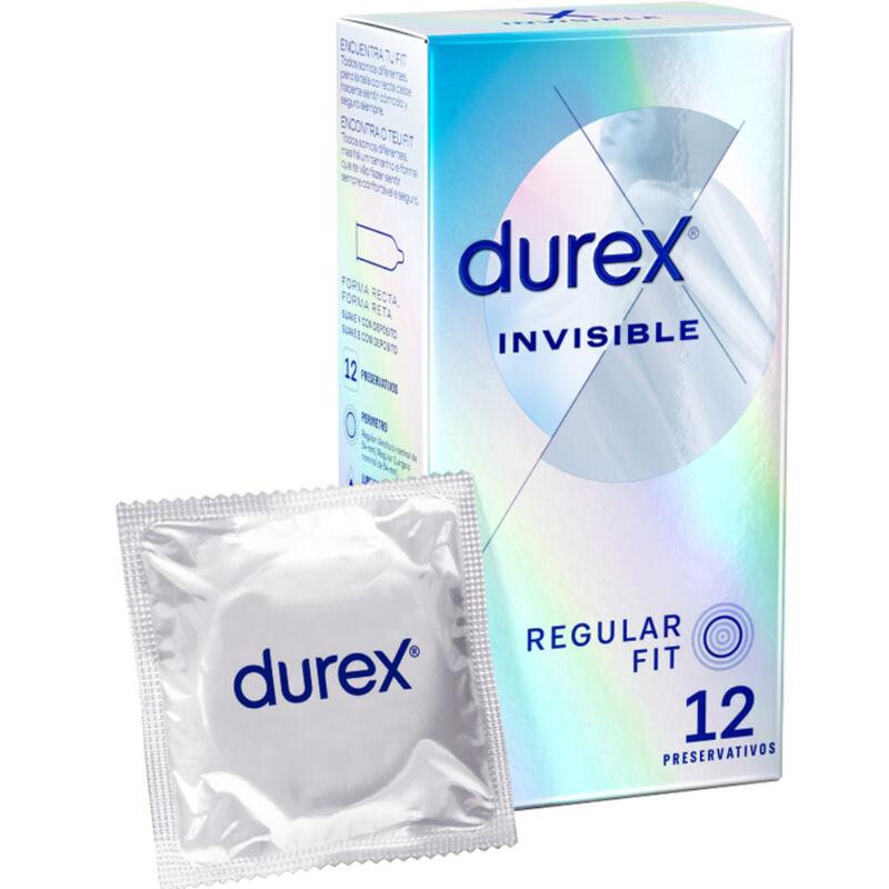 Durex invisible extra fino 12 uds