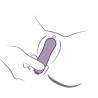 Rocks- off - glow girl vibe vibrador g-spot discreto morado - 5