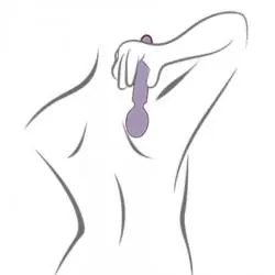 Rocks- off - oriel vibrador wand flexible fucsia