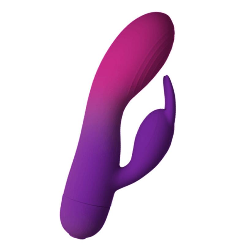 Rocks- off - glo- girl vibrador rabbit morado Rocks- off - glo- girl vibrador rabbit morado