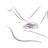 Rocks- off - glo- girl vibrador rabbit morado - 5