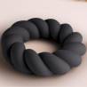 Rocks- off - twist anillo masturbador silicona negro - 3