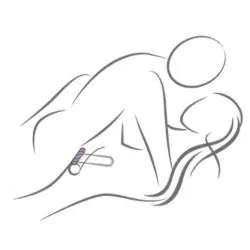 Rocks- off - twist anillo masturbador silicona negro