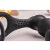 Rocks- off - ro- zen rro plug anal con anillo vibrador para el pene negro - 3