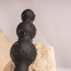 Rocks- off - petite sensations bubbles plug anal vibrador negro