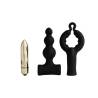 Rocks- off - petite sensations bubbles plug anal vibrador negro - 5