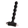 Rocks- off - petite sensations pearls plug anal vibrador negro - 1