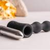 Rocks- off - petite sensations pearls plug anal vibrador negro - 5