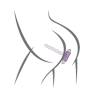 Rocks- off - petite sensations pearls plug anal vibrador negro - 6