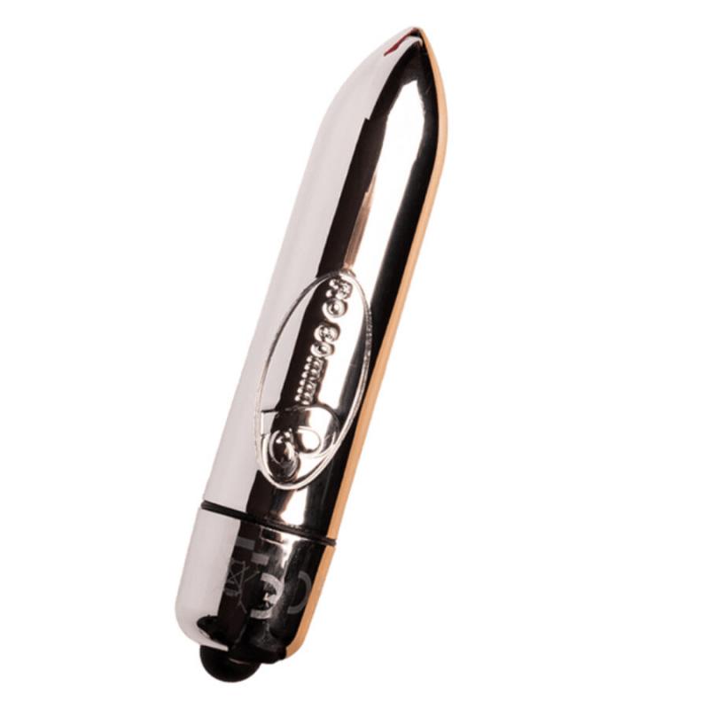 Rocks- off - ro-80 chrome bala vibradora plateado