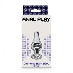 Toyjoy - anal play diamante bum bijou plug anal pequeño