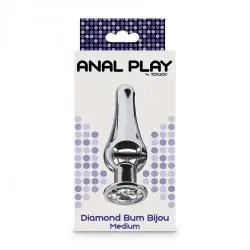 Toyjoy - anal play diamante bum bijou plug anal mediano