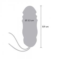 Toyjoy - happiness sunn side up and down vibrador control remoto fucsia