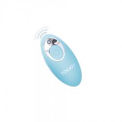 Toyjoy - happiness im so eggcited vibrador con control remoto azul