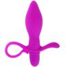 Pretty Love Taylor vibrador anal con asa morado, de frente