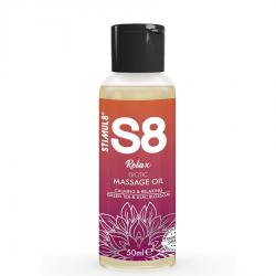 Stimul8 - s8 relax aceite de masaje erótico té verde 50 ml