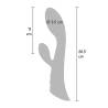 Medidas del Ivy Cassia: 20,5 cm de largo y 11 insertables