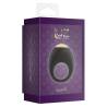 Caja morada del anillo vibrador ToyJoy Eclipse de la colección LUZ