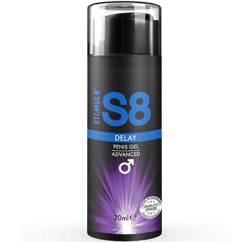 Stimul8 - s8 delay gel para el pene 30 ml Stimul8 - s8 delay gel para el pene 30 ml