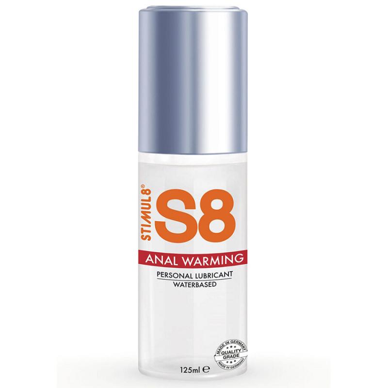 Stimul8 - s8 lubricante anal efecto calor 125 ml Stimul8 - s8 lubricante anal efecto calor 125 ml