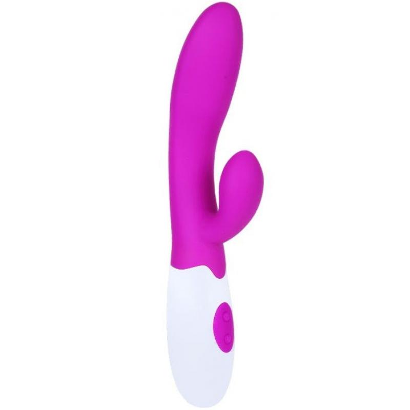 Pretty love flirtation - vibrador con estimulador clitoris alvis