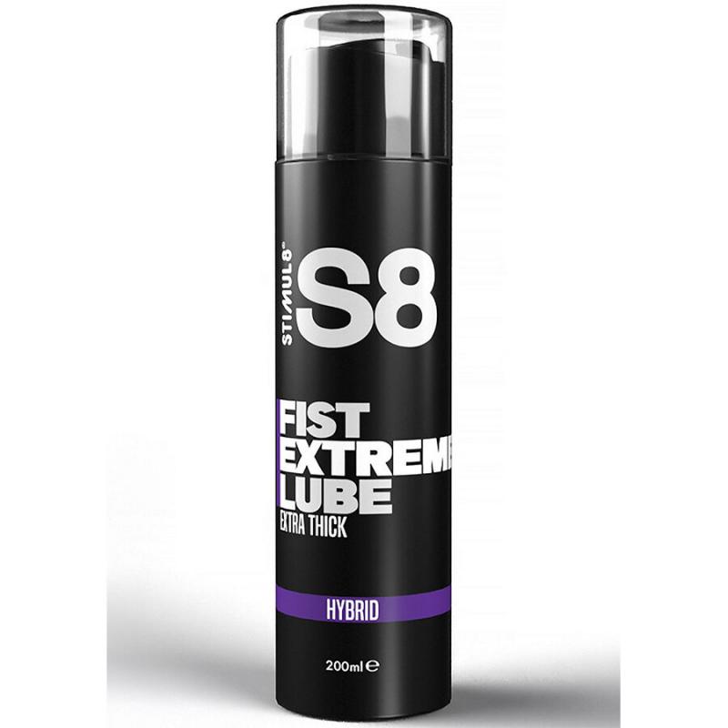 Stimul8 - s8 extreme lubricante para puños híbrido extra grueso 200 ml Stimul8 - s8 extreme lubricante para puños híbrido extra grueso 200 ml