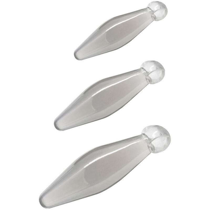Toyjoy - anal play rimmer de dedo 3 piezas transparente Toyjoy - anal play rimmer de dedo 3 piezas transparente